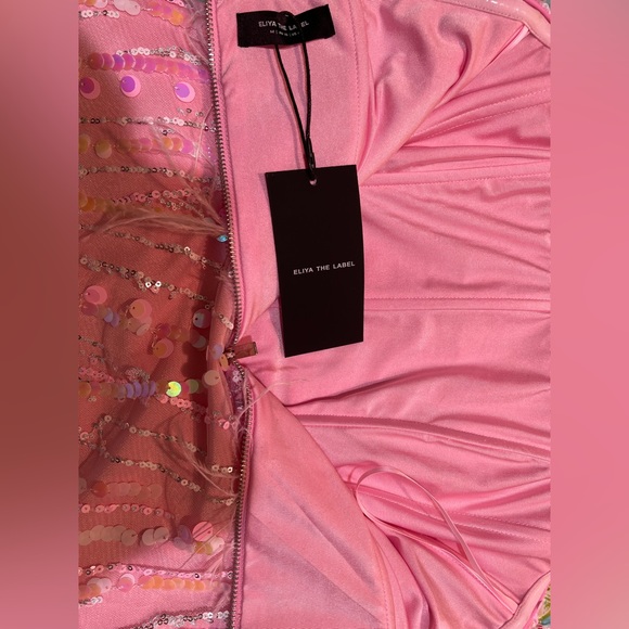 Eliya the Label dress. Pink Madelyn Dress - Picture 6 of 7